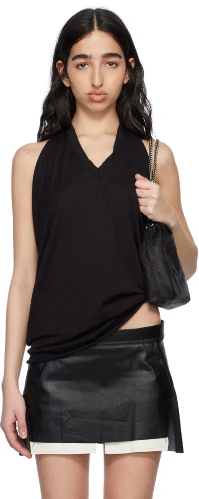 RICK OWENS DRKSHDW BLACK HOLLYWOOD SALLY TOP