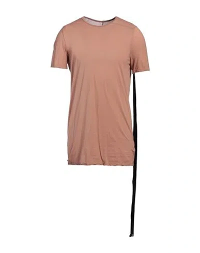 RICK OWENS DRKSHDW DRKSHDW BY RICK OWENS MAN T-SHIRT ANTIQUE ROSE SIZE S COTTON