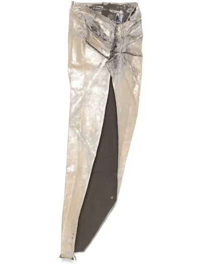 RICK OWENS DRKSHDW EDFU MAXI SKIRT