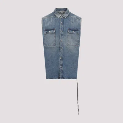 RICK OWENS DRKSHDW JACKETS BLUE