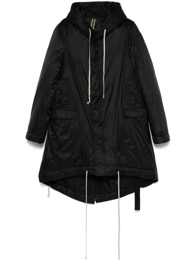 RICK OWENS DRKSHDW LONG PARKA WITH HOOD