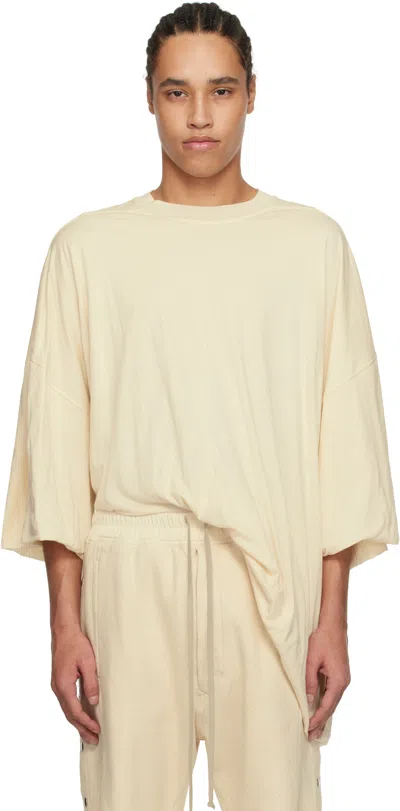 RICK OWENS DRKSHDW OFF-WHITE HOLLYWOOD TOMMY T-SHIRT