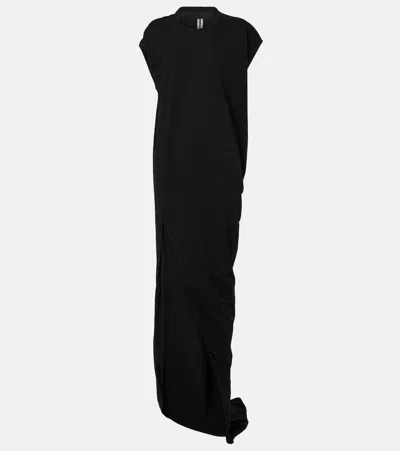 RICK OWENS EDFU COTTON MAXI DRESS
