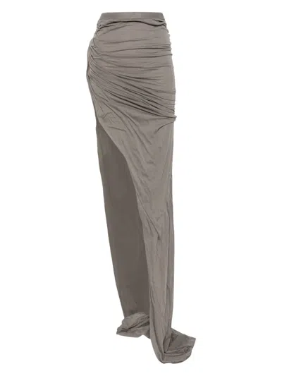 RICK OWENS EDFU MAXI SKIRT