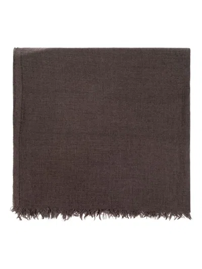 RICK OWENS FRAYED SCARF