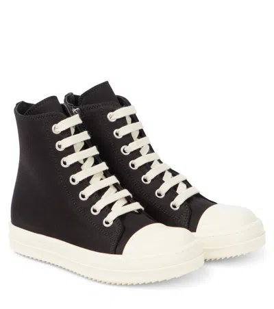 RICK OWENS GEO HIGH-TOP SNEAKERS