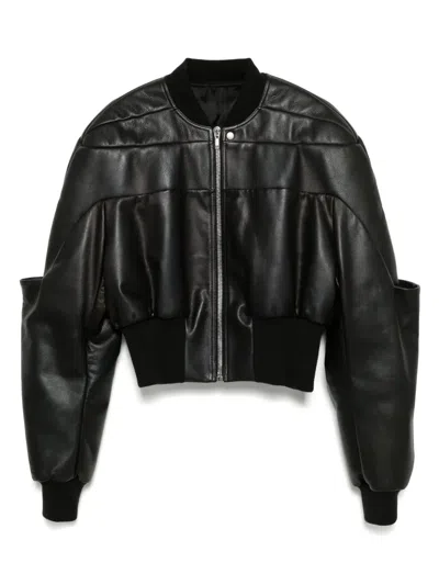 RICK OWENS GIRDERED BOMBER JACKET