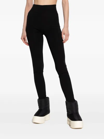 RICK OWENS HIGH-WAIST WOOL TROUSERS
