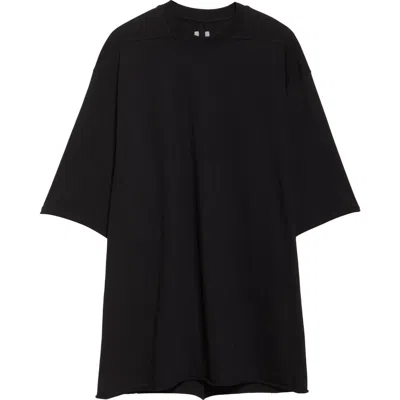 RICK OWENS RICK OWENS JUMBO COTTON JERSEY T-SHIRT