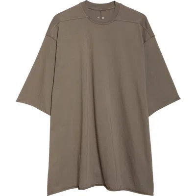 RICK OWENS RICK OWENS JUMBO COTTON JERSEY T-SHIRT
