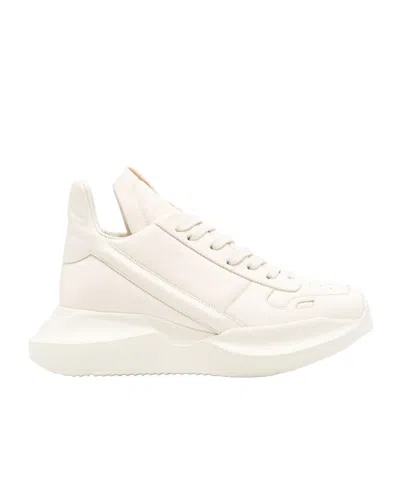 RICK OWENS LACE-UP SNEAKERS