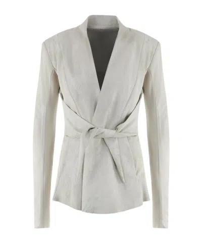 RICK OWENS RICK OWENS STRUTTER V-NECK JACKET