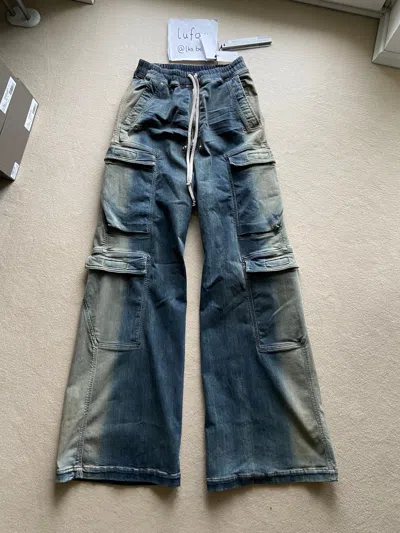 RICK OWENS NEW | SS23 EDFU DOUBLE CARGO JUMBO BELA MINERAL PEARL DEGRAD