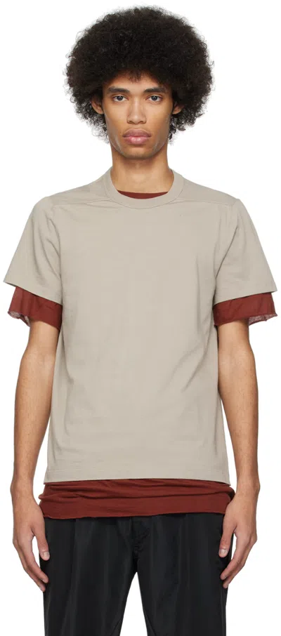 RICK OWENS OFF-WHITE LEVEL T-SHIRT