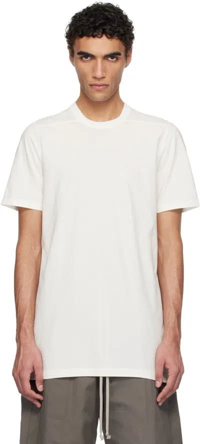 RICK OWENS OFF-WHITE LEVEL T-SHIRT