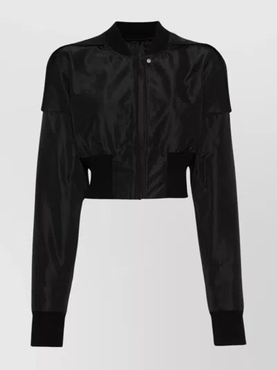 RICK OWENS PADDED DESIGN SHORT BOMBER JACKET