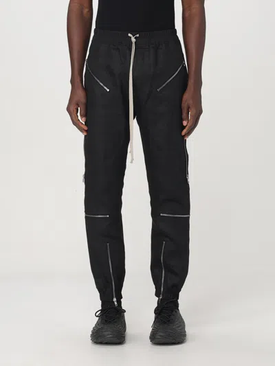 RICK OWENS PANTS RICK OWENS MEN COLOR BLACK