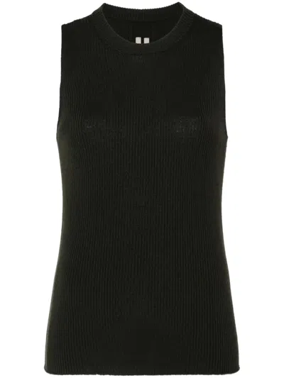 RICK OWENS PORTERVILLE RIBBED TANK TOP