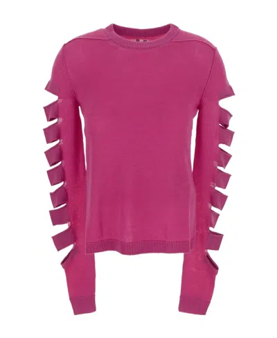 RICK OWENS RICK OWENS SPARTAN BIKER KNITTED JUMPER