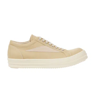 RICK OWENS RICK OWENS RICK OWENS DRKSHDW HOLLYWOOD VINTAGE LOW 'PARCHMENT MILK' | CREAM | MEN'S SIZE 43