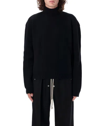 RICK OWENS ROLL-NECK SWEATER