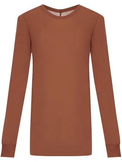 RICK OWENS ROUND-NECK T-SHIRT