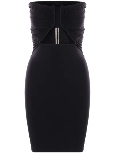 RICK OWENS SHORT DRESS PRONG