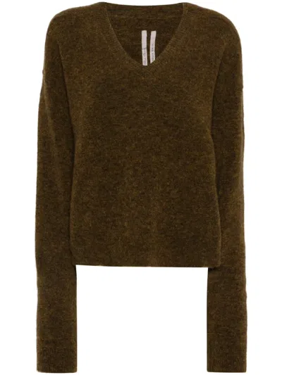 RICK OWENS TOMMY V-NECK JUMPER