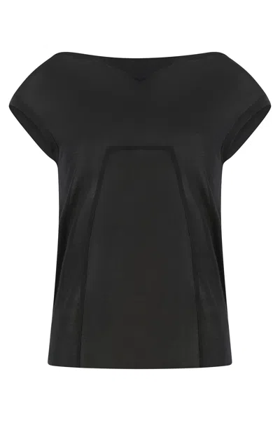 RICK OWENS VISCOSE BLEND T-SHIRT