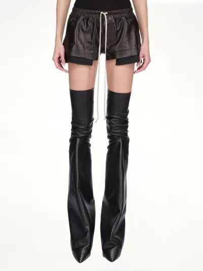 RICK OWENS WOMEN'S FOG BOXERS