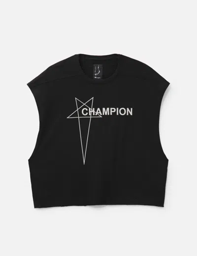 RICK OWENS RICK OWENS X CHAMPION MICRO TATLIN T-SHIRT