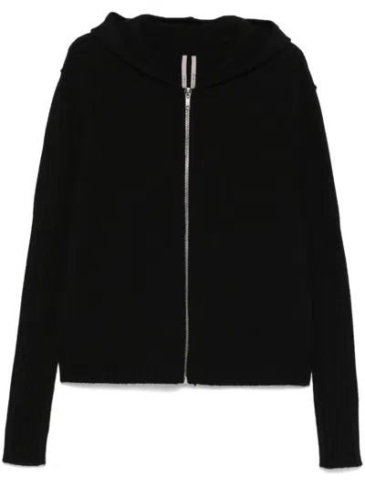 RICK OWENS ZIPPED HOODIE