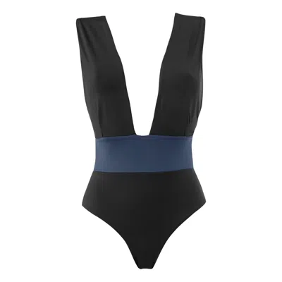 RIEN BY PENNY VOMVA WOMEN'S IOLI ONE PIECE BLACK & GREY