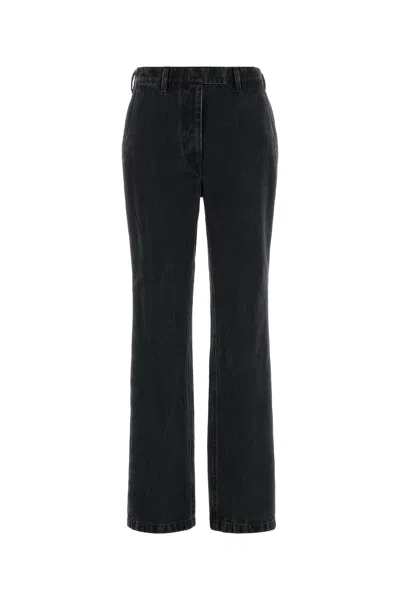 RIER JEANS IN DENIM NERO  DONNA