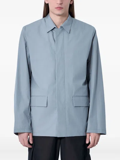 RIER FLAP-POCKET COTTON SHIRT JACKET