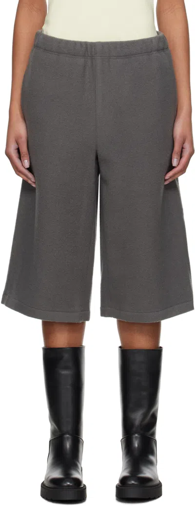 RIER GRAY FLEECE SHORTS