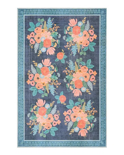 RIFLE PAPER CO JARDIN JAD-01 AREA RUG, 5'4 X 7'6