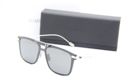 RIMOWA RIMOWA RW40006U 01D BLACK SILVER POLARIZED AUTHENTIC SUNGLASSES W/CASE 54-17