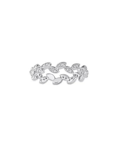 RINA LIMOR RINA LIMOR 10K 0.22 CT. TW. DIAMOND LEAF RING