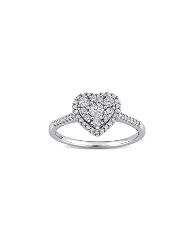 RINA LIMOR RINA LIMOR 10K 0.49 CT. TW. DIAMOND HALO RING