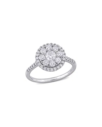 RINA LIMOR RINA LIMOR 10K 1.02 CT. TW. DIAMOND HALO RING