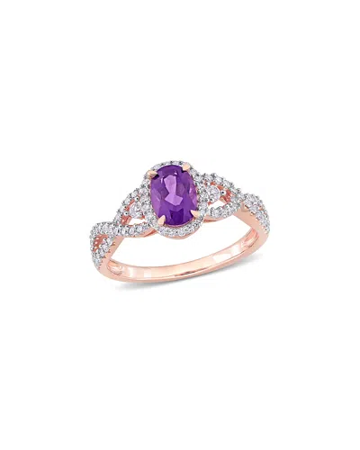RINA LIMOR RINA LIMOR 10K ROSE GOLD 1.13 CT. TW. DIAMOND & GEMSTONE RING