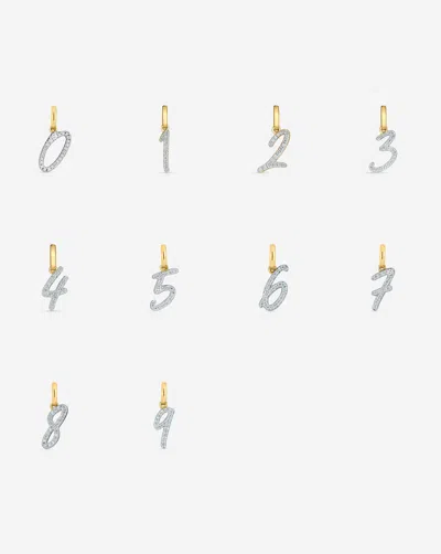 RING CONCIERGE DIAMOND NUMBER PENDANT