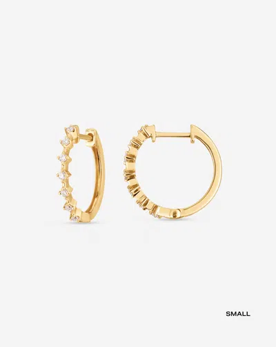 RING CONCIERGE DIAMOND STATION HOOPS