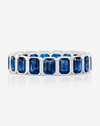 RING CONCIERGE GEMSTONE BEZEL ETERNITY BAND