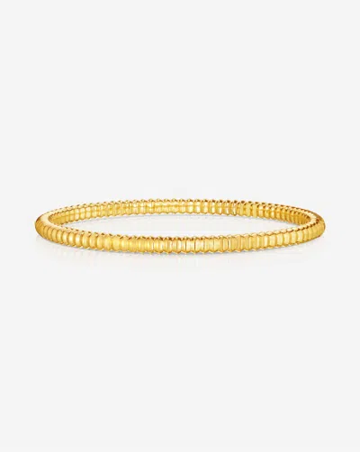RING CONCIERGE GOLD CLOUD COIL BANGLE