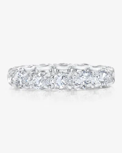 RING CONCIERGE LAB GROWN SIDEWAYS OVAL ETERNITY BAND
