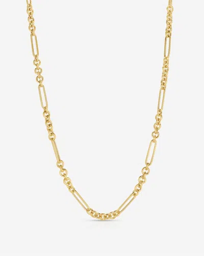 RING CONCIERGE MIXED LINK CHAIN NECKLACE
