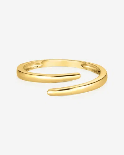 RING CONCIERGE OPEN GOLD WRAP RING