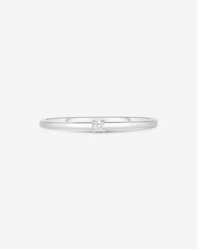 RING CONCIERGE PETITE SINGLE ROUND DIAMOND RING